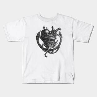 skull, art Kids T-Shirt